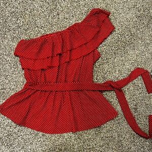 Maeve by Anthropology One Shoulder top